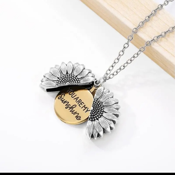 Jewelry You Are My Sunshine Sunflower Necklace Poshmark